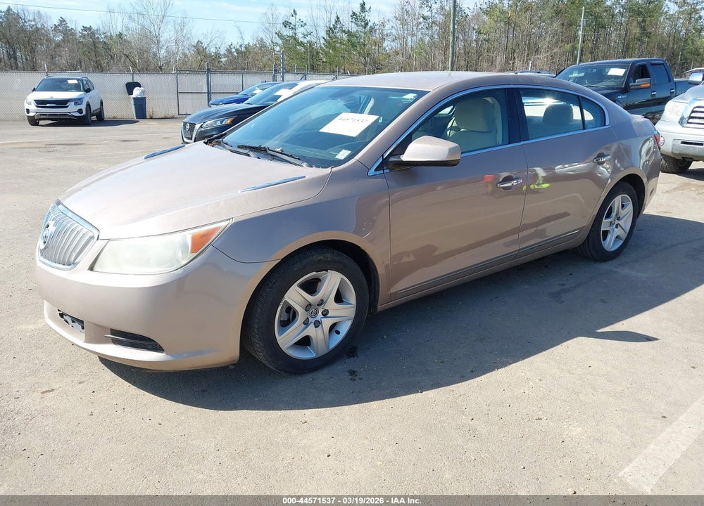 2011 BUICK LACROSSE CX VIN: 1G4GA5ECXBF107192