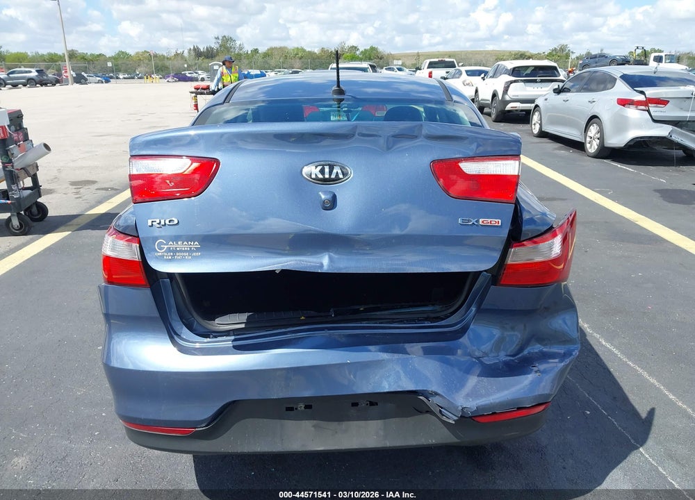 2017 KIA RIO EX VIN: KNADN4A38H6016679