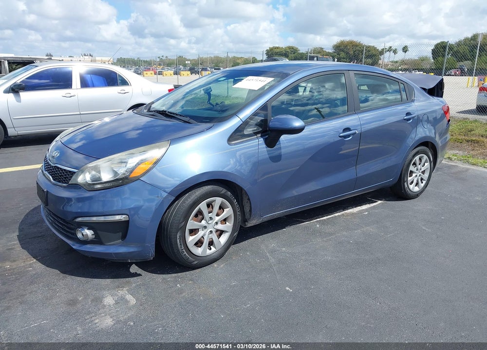 2017 KIA RIO EX VIN: KNADN4A38H6016679