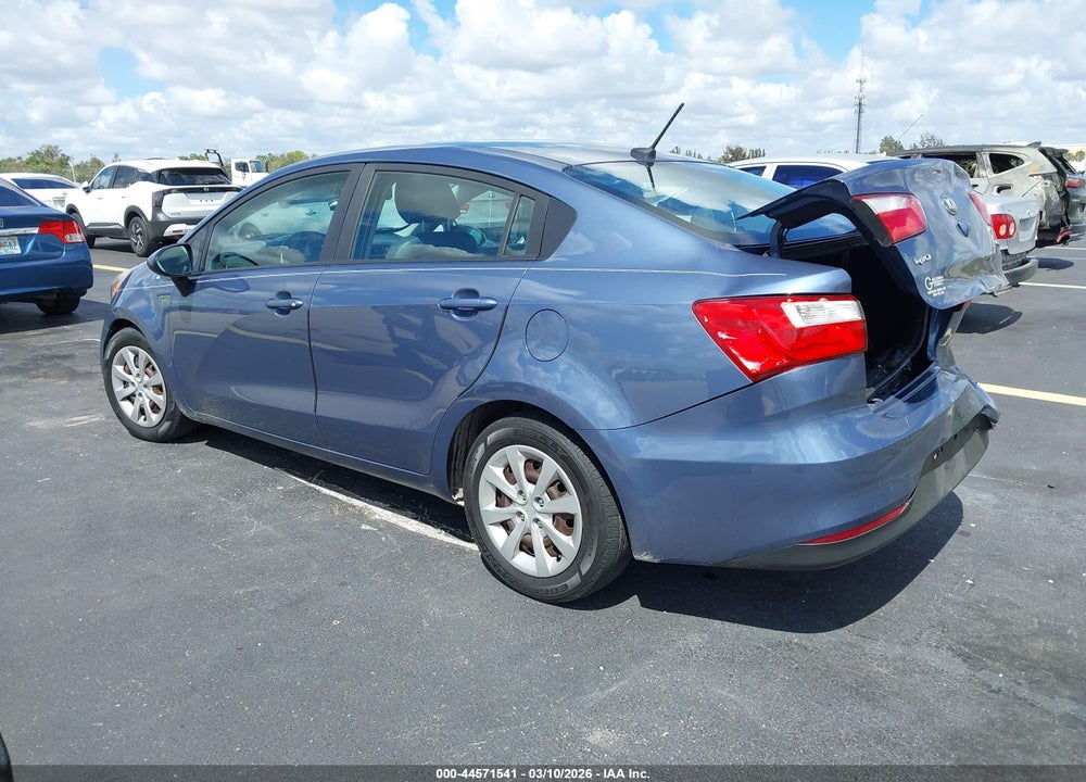 2017 KIA RIO EX VIN: KNADN4A38H6016679