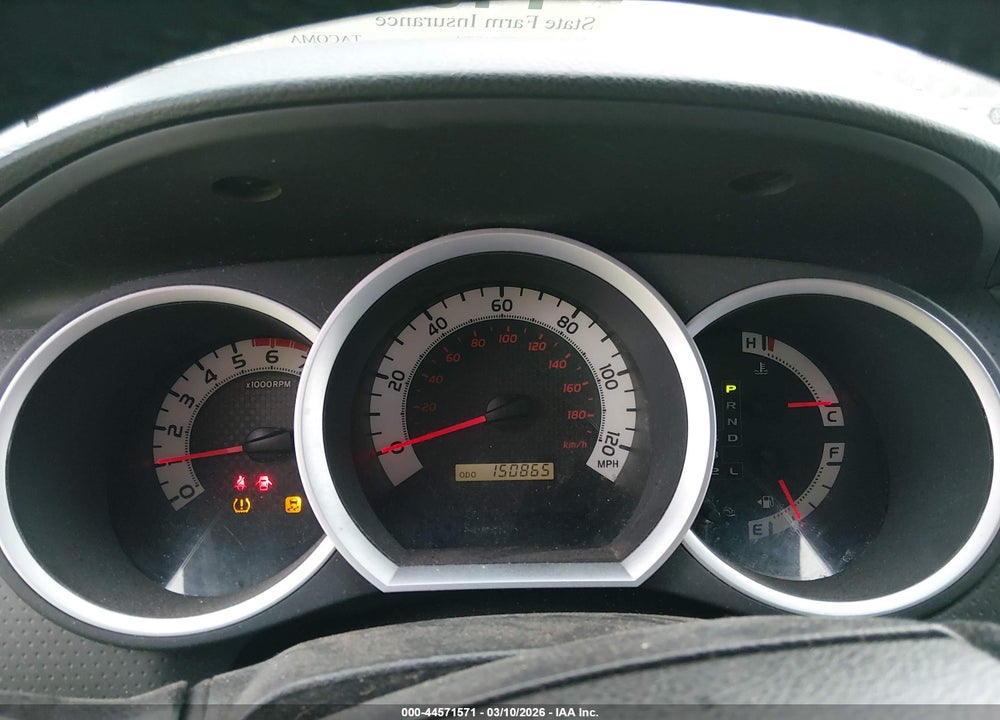 2012 TOYOTA TACOMA BASE V6 VIN: 5TFLU4EN9CX037430