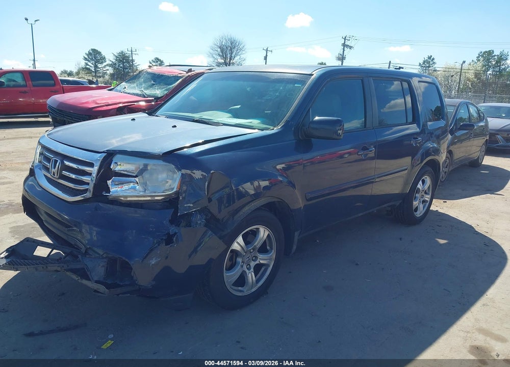 2012 HONDA PILOT EX-L VIN: 5FNYF4H73CB008125