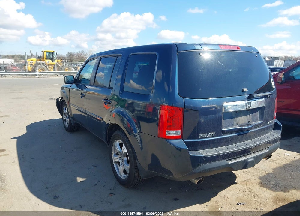 2012 HONDA PILOT EX-L VIN: 5FNYF4H73CB008125