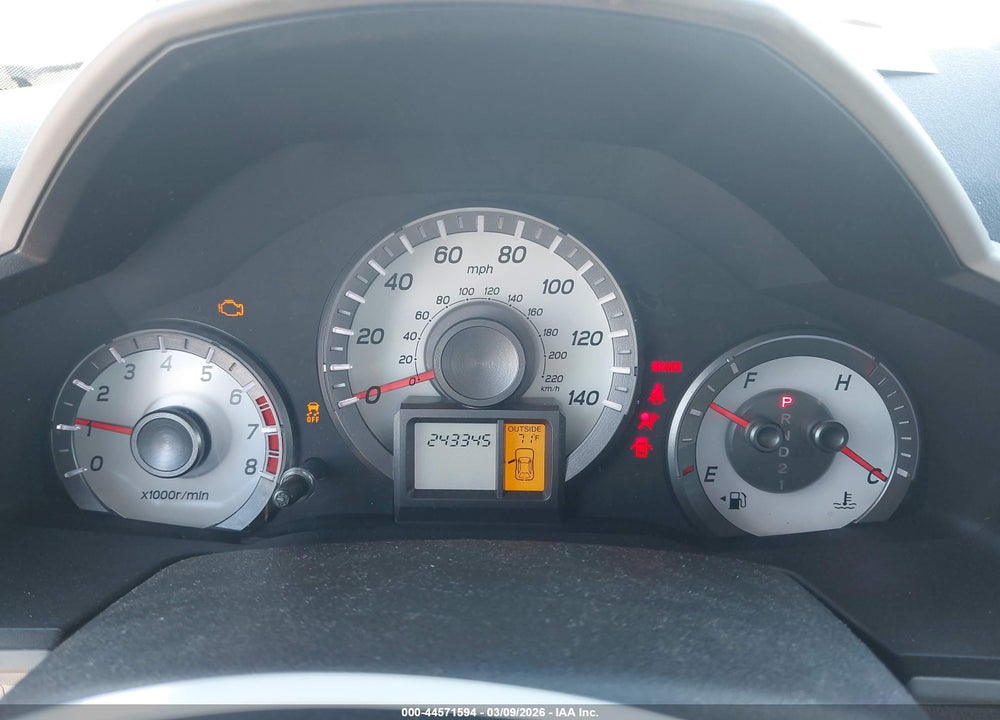 2012 HONDA PILOT EX-L VIN: 5FNYF4H73CB008125