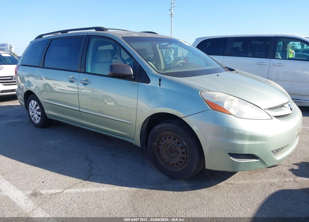 2007 TOYOTA SIENNA LE VIN: 5TDZK23C17S071217