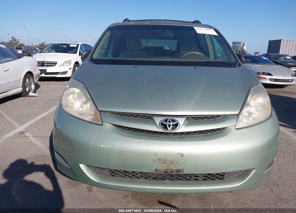 2007 TOYOTA SIENNA LE VIN: 5TDZK23C17S071217