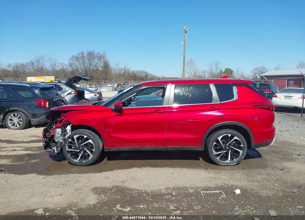 2022 MITSUBISHI OUTLANDER BLACK EDITION S-AWC/SE 2.5 S-AWC/SE LAUNCH EDITION S-AWC VIN: JA4J4UA83NZ020941