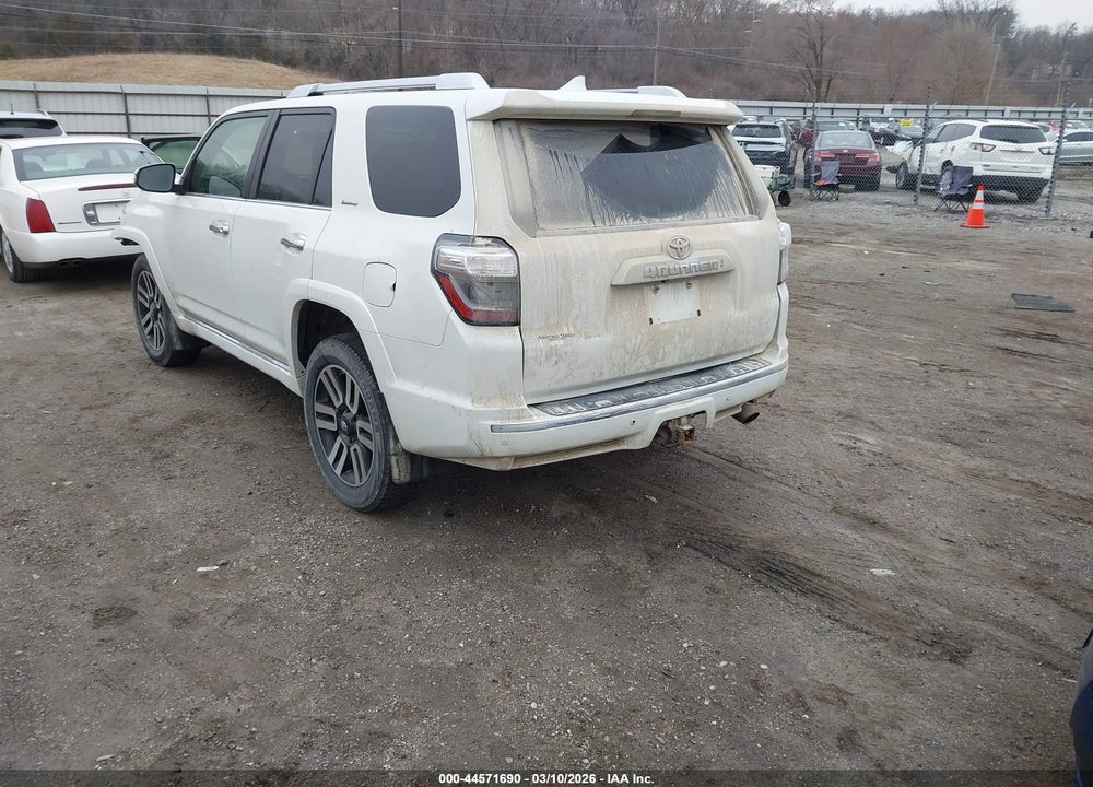 2016 TOYOTA 4RUNNER LIMITED VIN: JTEBU5JR8G5299205