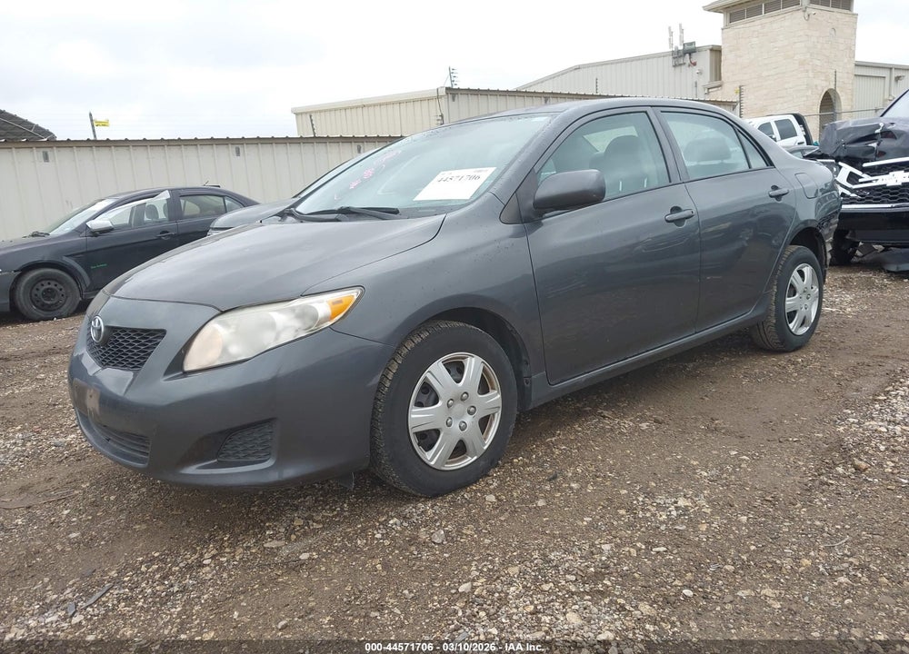 2010 TOYOTA COROLLA LE VIN: 2T1BU4EE6AC406140