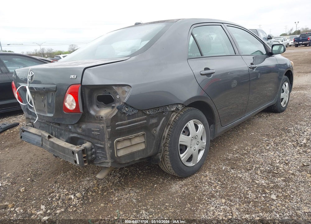 2010 TOYOTA COROLLA LE VIN: 2T1BU4EE6AC406140