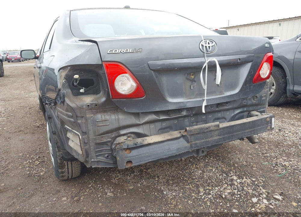 2010 TOYOTA COROLLA LE VIN: 2T1BU4EE6AC406140