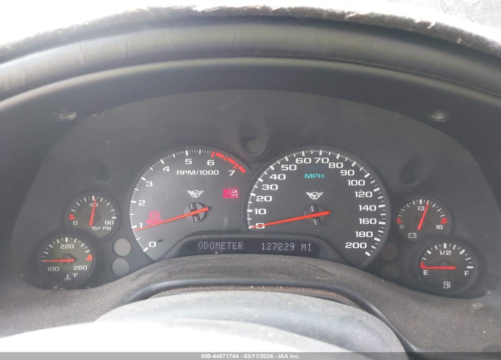 2004 CHEVROLET CORVETTE VIN: 1G1YY32G745129698
