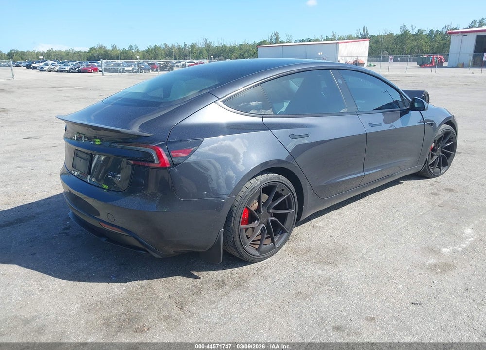 2024 TESLA MODEL 3 PERFORMANCE ALL-WHEEL DRIVE VIN: 5YJ3E1ET5RF784777