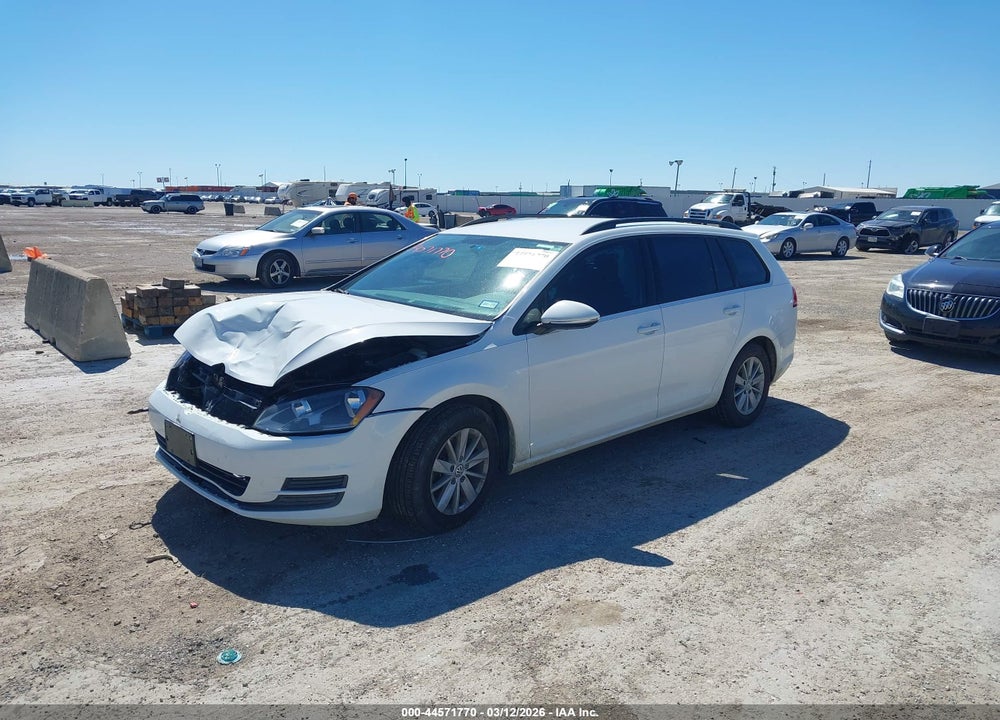 2016 VOLKSWAGEN GOLF SPORTWAGEN TSI S 4-DOOR VIN: 3VWC17AU3GM516099