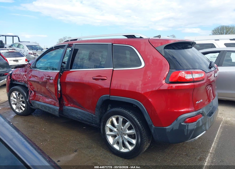 2017 JEEP CHEROKEE LIMITED 4X4 VIN: 1C4PJMDS7HW500499