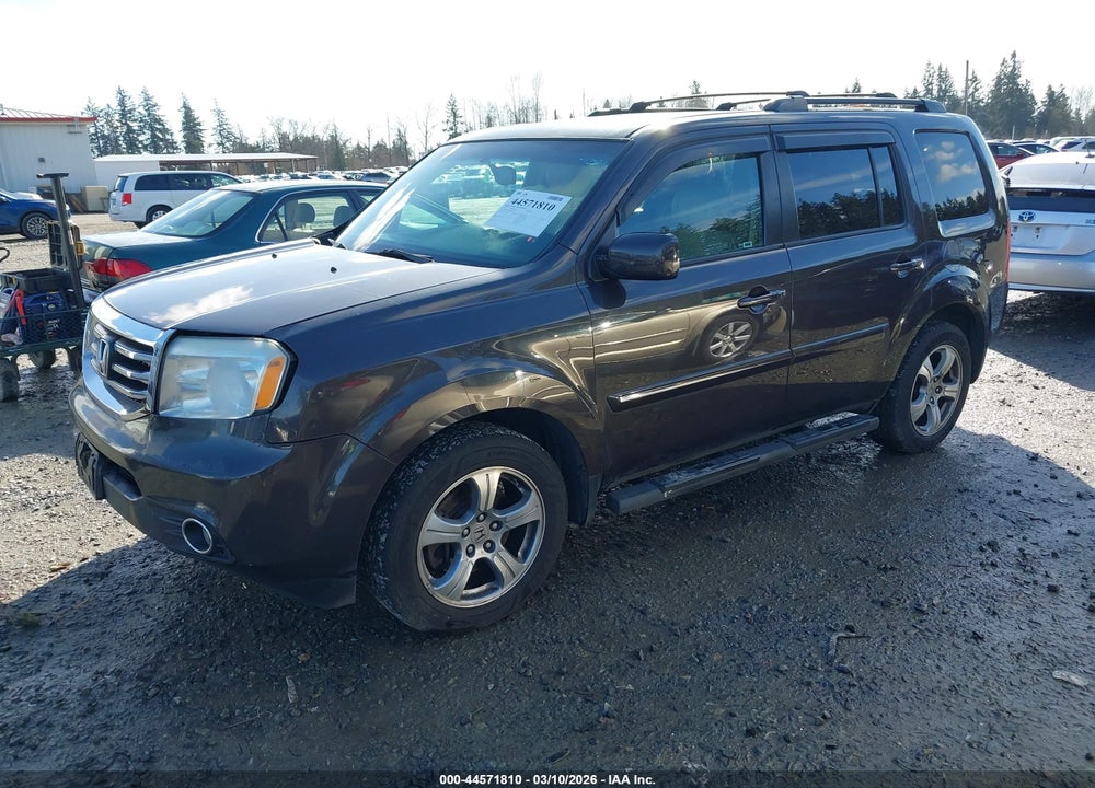2014 HONDA PILOT EX-L VIN: 5FNYF4H54EB002755