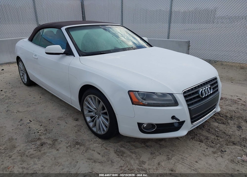 2011 AUDI A5 2.0T PREMIUM VIN: WAUJFAFH7BN018035