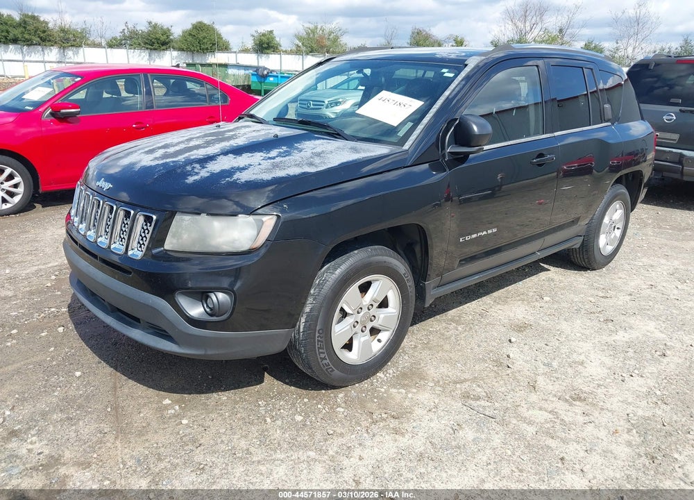 2014 JEEP COMPASS SPORT VIN: 1C4NJCBA4ED731508
