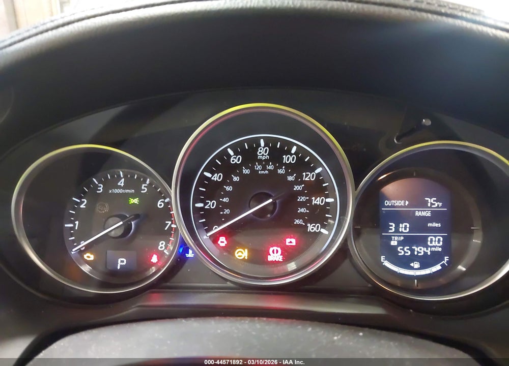 2016 MAZDA 6 I TOURING VIN: JM1GJ1V56G1473895
