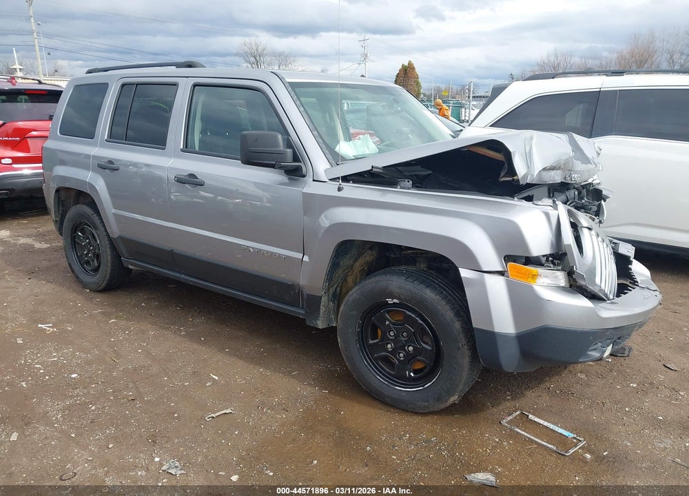 2016 JEEP PATRIOT SPORT VIN: 1C4NJPBAXGD547670