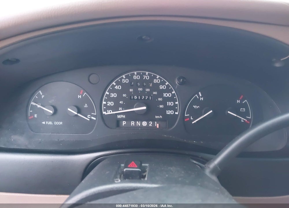 1999 FORD RANGER XL/XLT VIN: 1FTYR14V1XPB63908