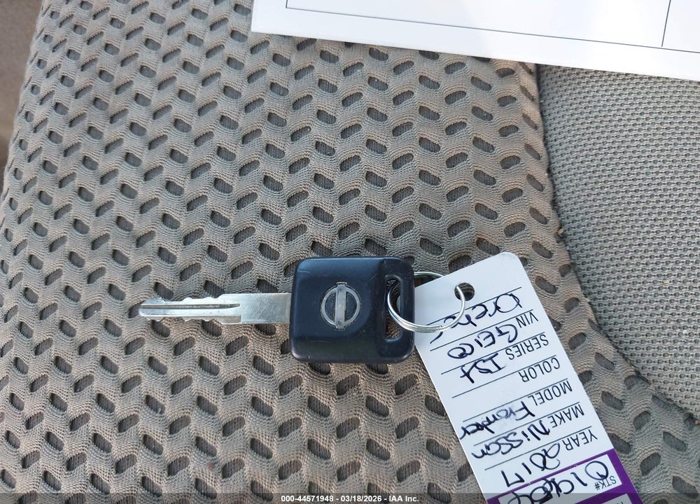 2017 NISSAN FRONTIER SV-I4 VIN: 1N6BD0CT1HN719501