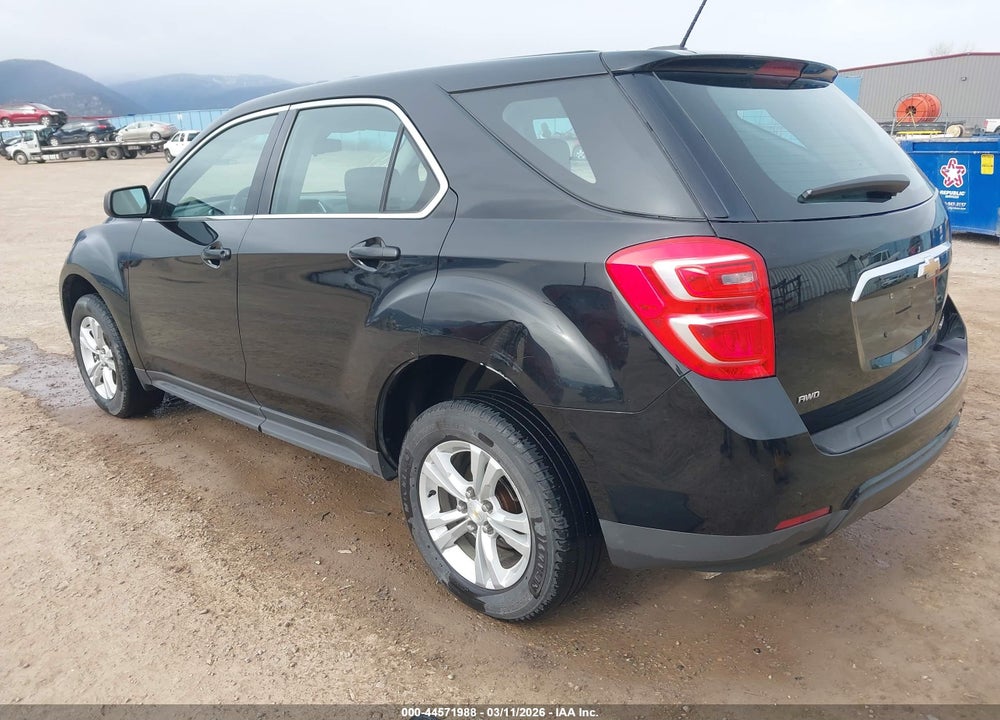 2016 CHEVROLET EQUINOX LS VIN: 2GNFLEEK6G6334602