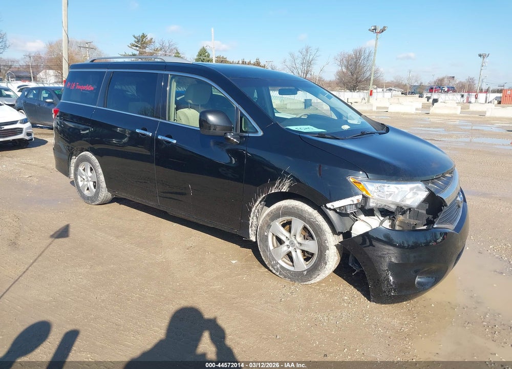 2014 NISSAN QUEST SV VIN: JN8AE2KP4E9108060