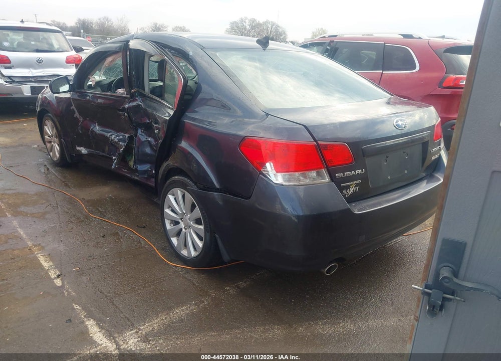 2011 SUBARU LEGACY 2.5I LIMITED VIN: 4S3BMBK61B3216418
