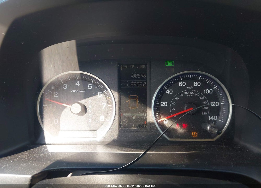 2007 HONDA CR-V LX VIN: JHLRE38347C057273