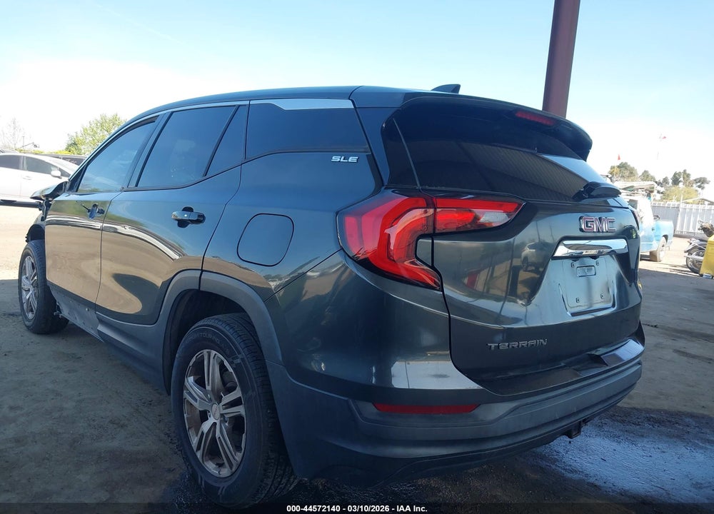 2018 GMC TERRAIN SLE VIN: 3GKALMEV7JL277020