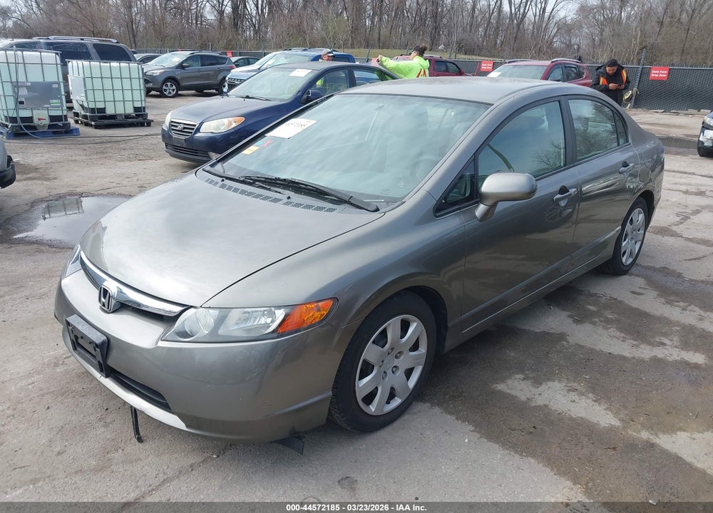 2006 HONDA CIVIC LX VIN: 1HGFA16506L076357