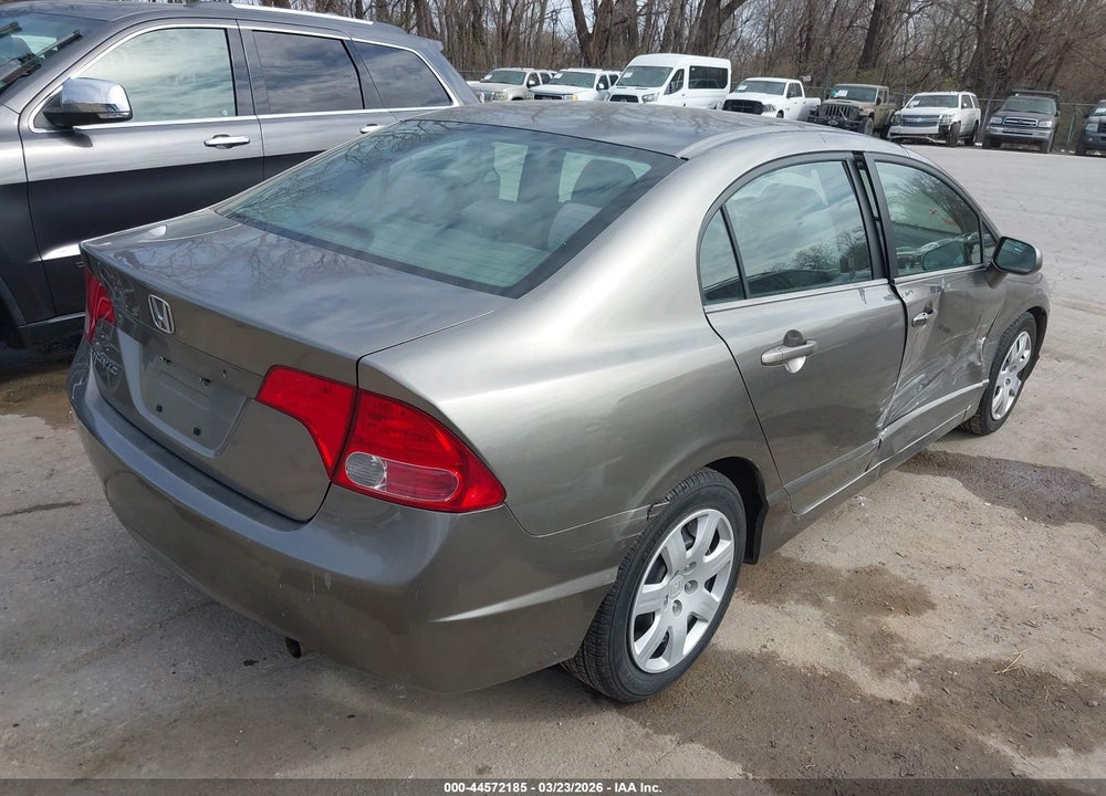 2006 HONDA CIVIC LX VIN: 1HGFA16506L076357