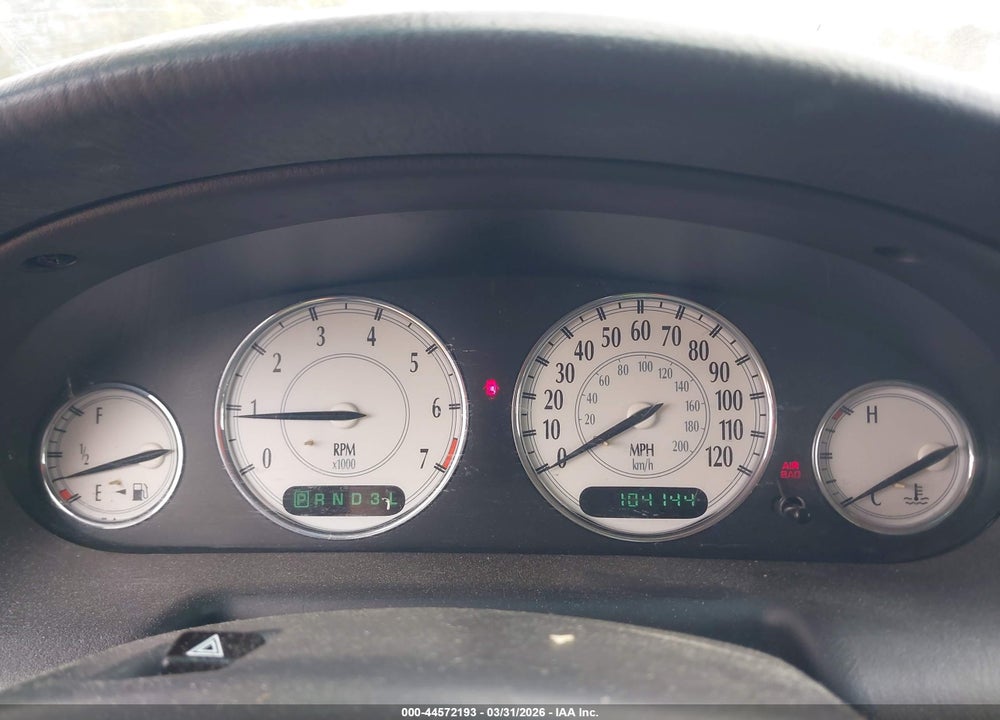 1999 CHRYSLER LHS VIN: 2C3HC56G3XH739739
