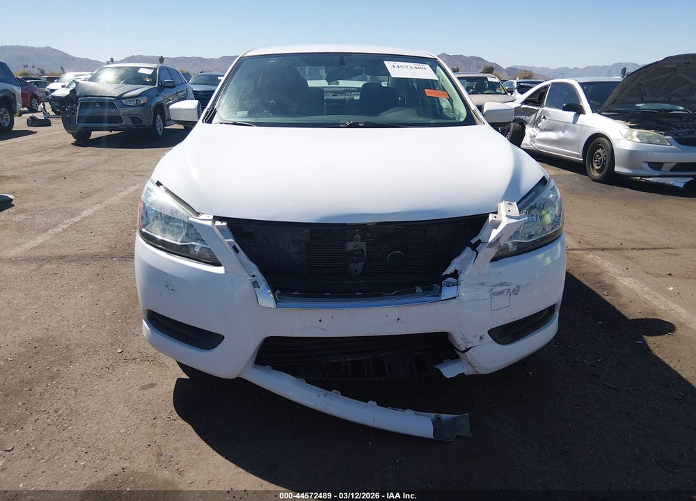 2015 NISSAN SENTRA S VIN: 3N1AB7AP5FY354990