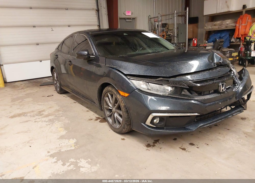 2019 HONDA CIVIC EX VIN: 19XFC1F33KE008404