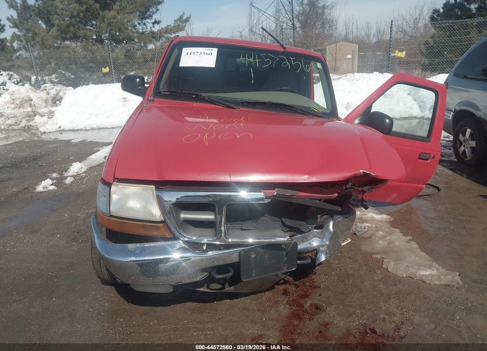 2000 FORD RANGER XLT VIN: 1FTZR15XXYPB64707