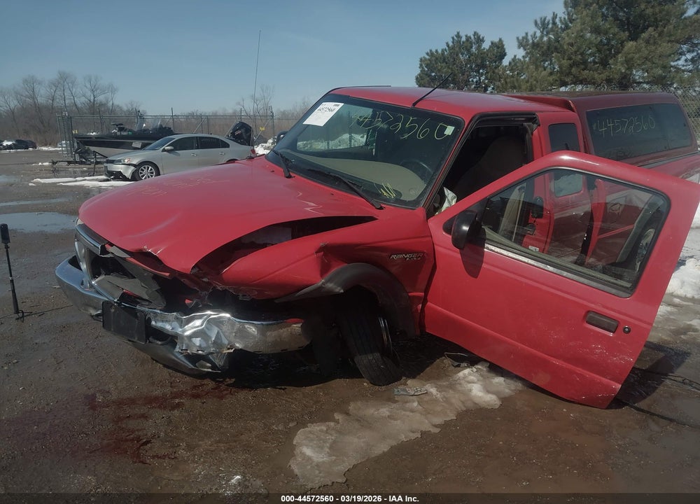 2000 FORD RANGER XLT VIN: 1FTZR15XXYPB64707