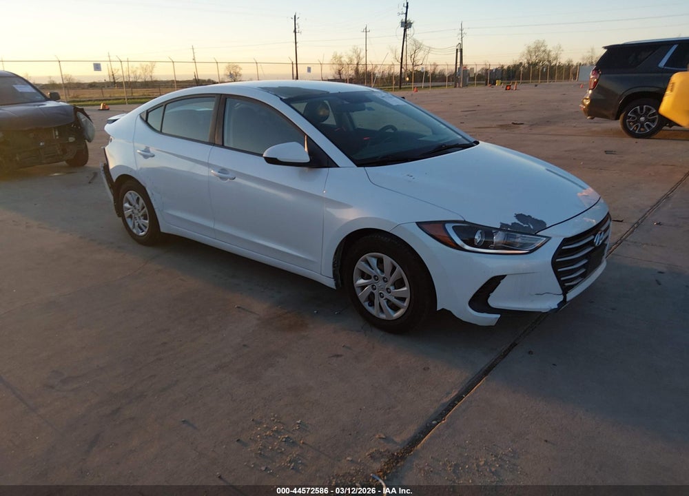 2018 HYUNDAI ELANTRA SE VIN: 5NPD74LF7JH229560