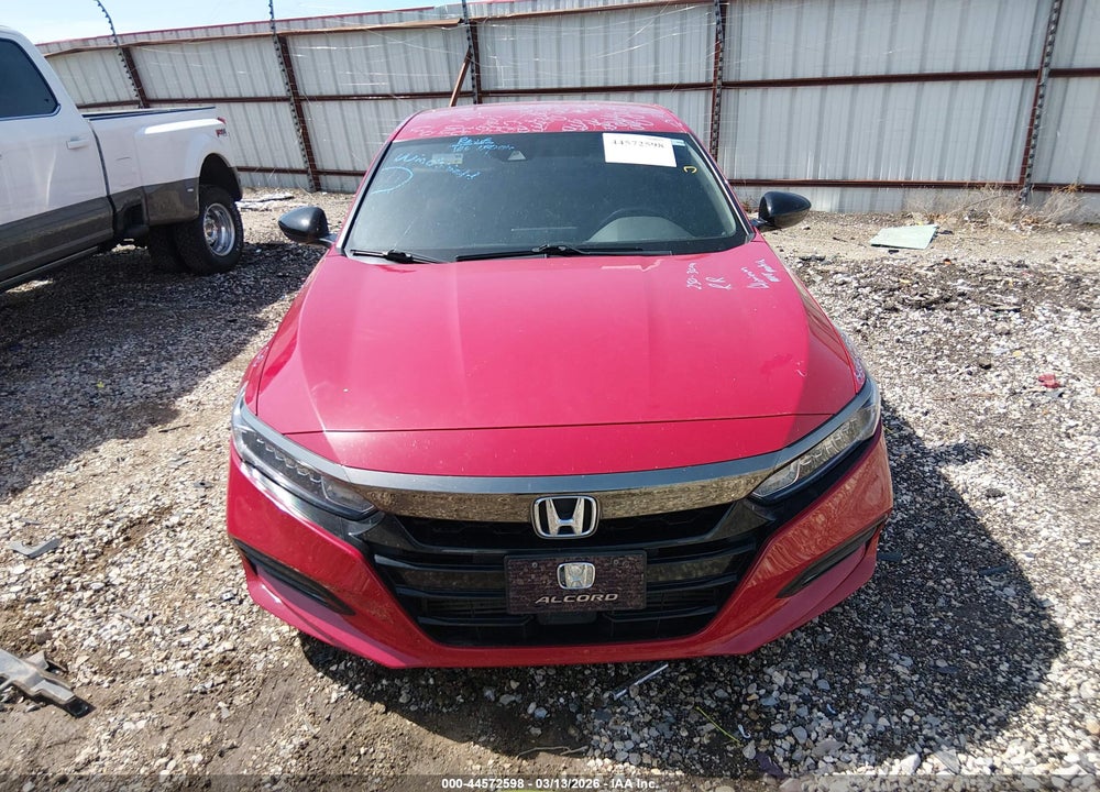 2018 HONDA ACCORD SPORT VIN: 1HGCV1F37JA160167