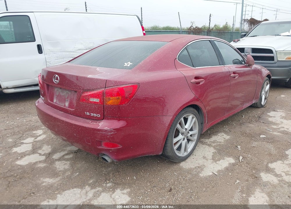 2006 LEXUS IS 350 VIN: JTHBE262365005329