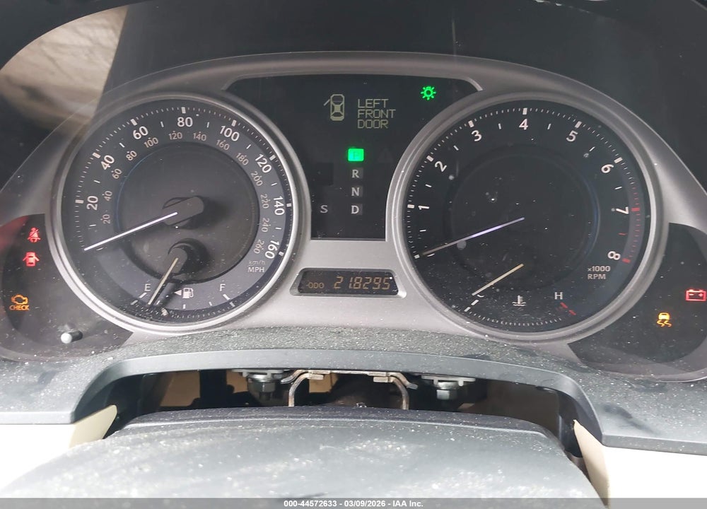 2006 LEXUS IS 350 VIN: JTHBE262365005329