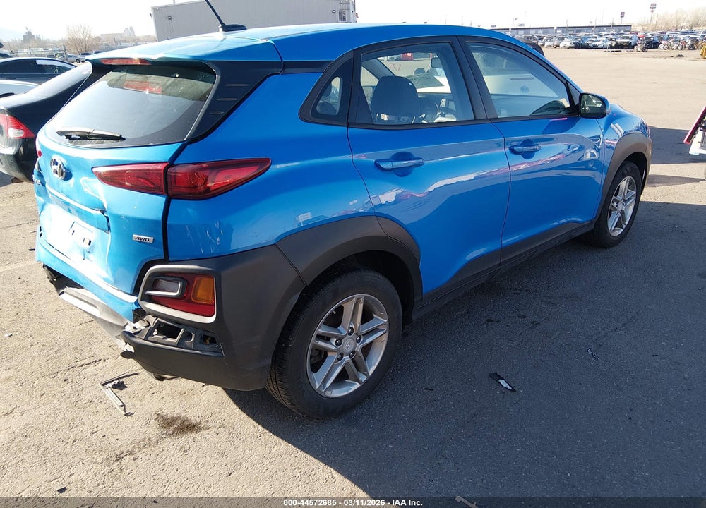 2019 HYUNDAI KONA SE VIN: KM8K1CAA5KU259492