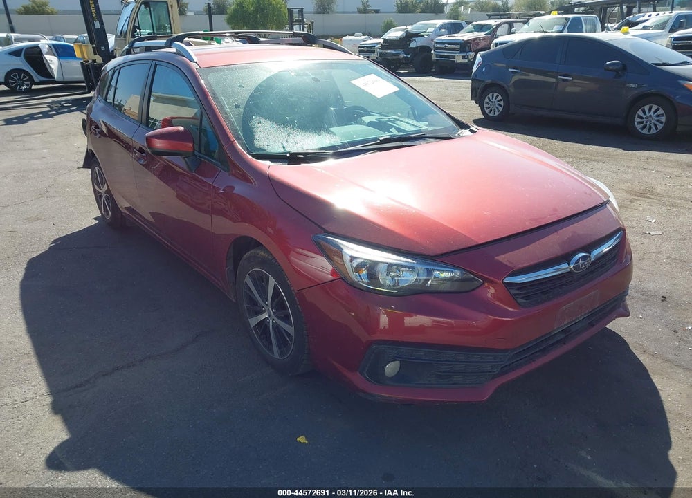 2022 SUBARU IMPREZA PREMIUM 5-DOOR VIN: 4S3GTAV63N3704613