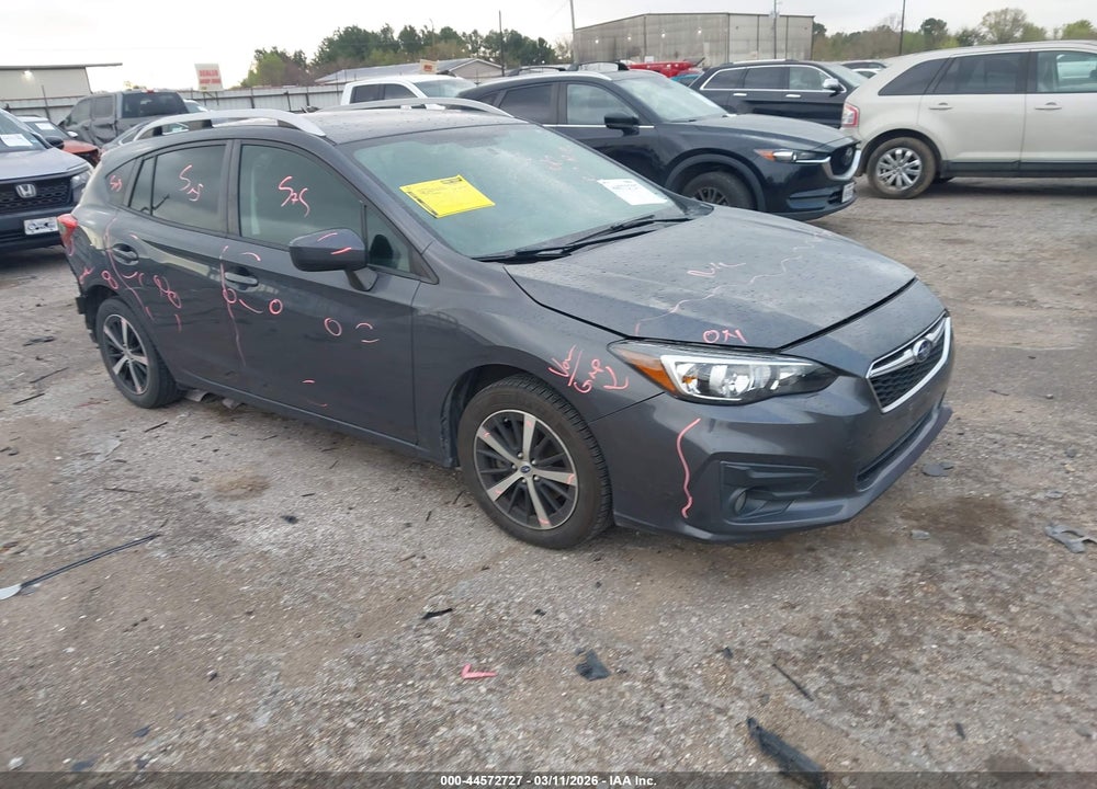 2019 SUBARU IMPREZA 2.0I PREMIUM VIN: 4S3GTAD65K3719367