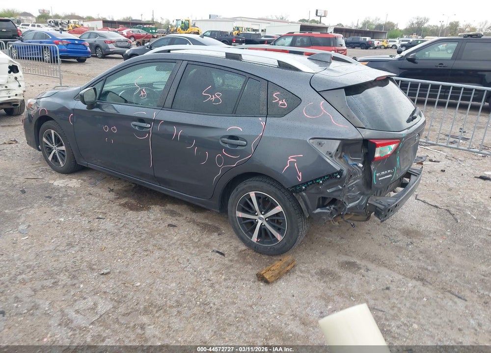 2019 SUBARU IMPREZA 2.0I PREMIUM VIN: 4S3GTAD65K3719367