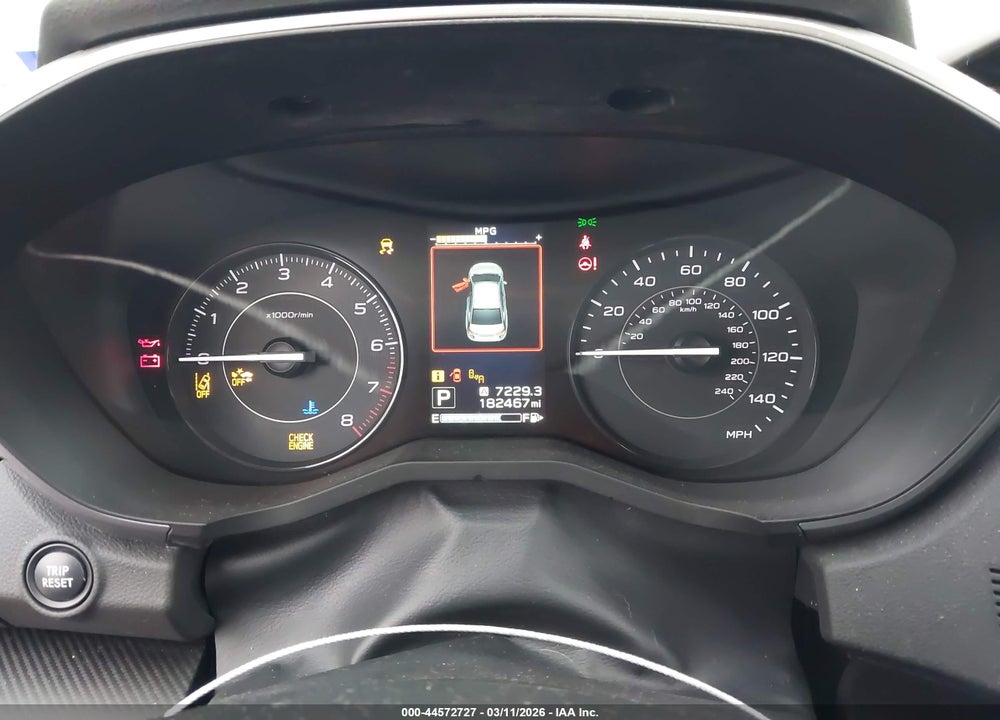 2019 SUBARU IMPREZA 2.0I PREMIUM VIN: 4S3GTAD65K3719367