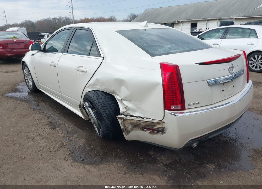 2013 CADILLAC CTS LUXURY VIN: 1G6DF5E57D0116662