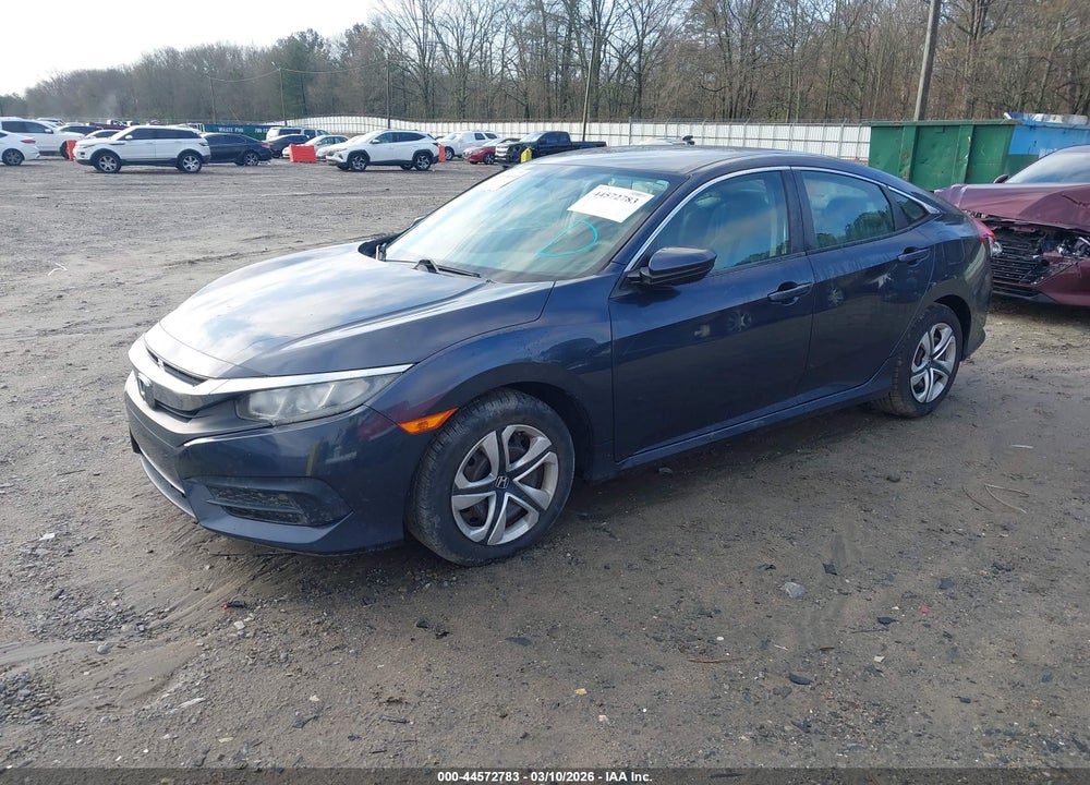 2016 HONDA CIVIC LX VIN: 19XFC2F53GE038551