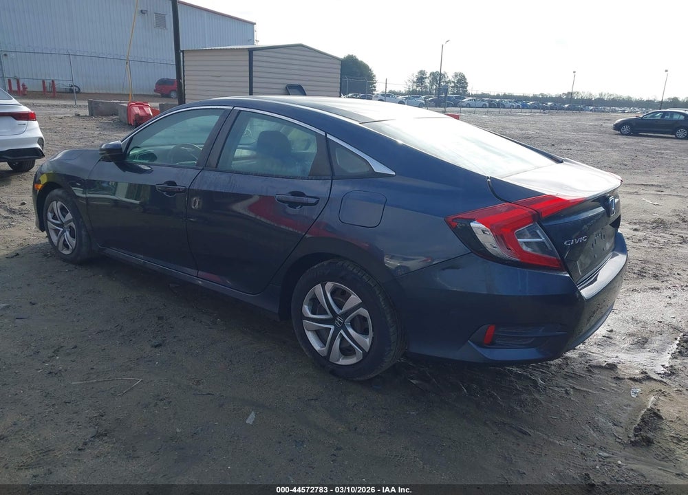 2016 HONDA CIVIC LX VIN: 19XFC2F53GE038551